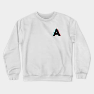 Glitch pixel A Crewneck Sweatshirt